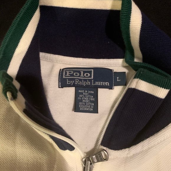 MEN POLO SWEATER LIKE NEW - Picture 3 of 3